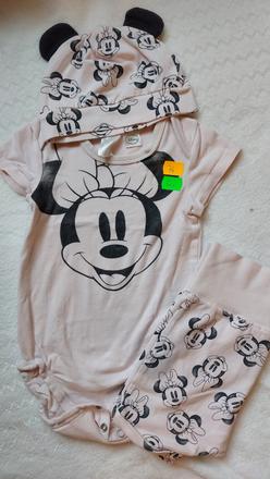 Krátka súprava minnie, h&m,74