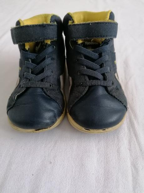 Kožené topánky reebok 22,5, reebok,22