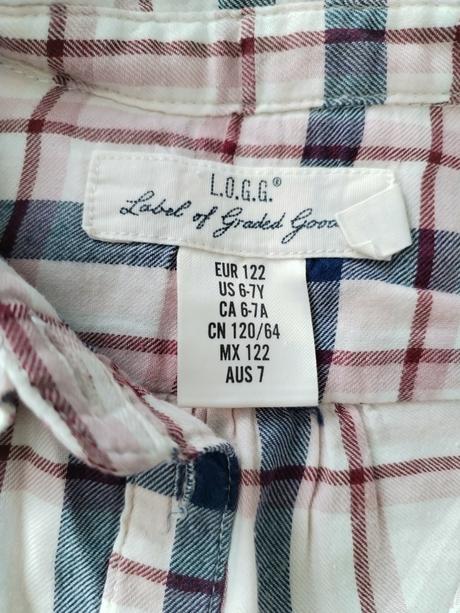 Košeľa dlhá, h&m,122
