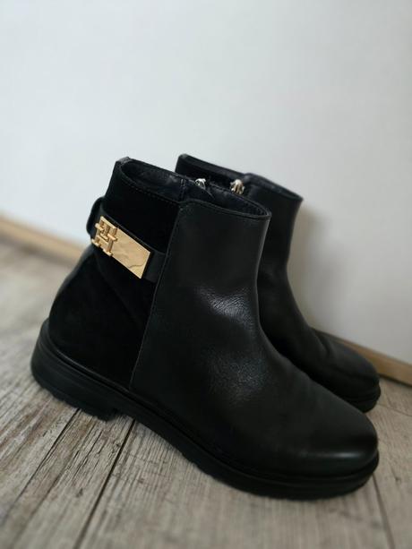 Tommy hilfiger kožené topanky, tommy hilfiger,39