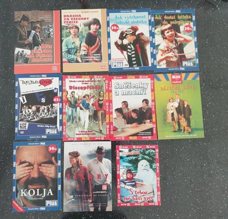Dvd filmy - české filmy,