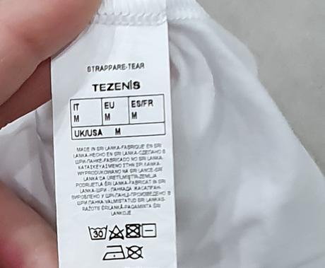Biele tričko tezenis, tezenis,m