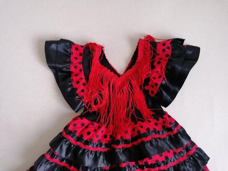 Flamengo tanečnica karnevalové šaty veľ. 86-92,