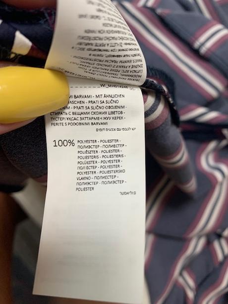 Pásikavá asymetrická tenká sukňa, mohito,40