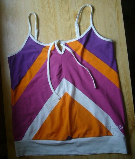 Farebný top, rip curl,s