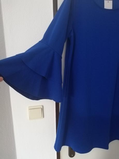 Modré šaty, xl