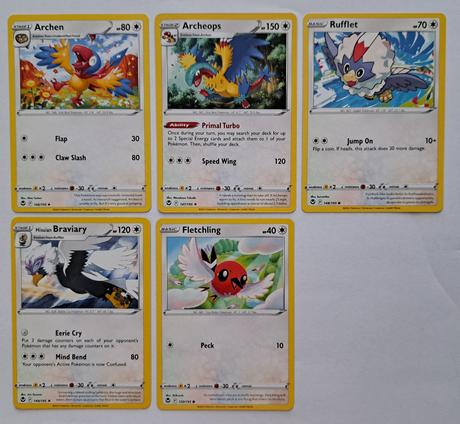 Pokémon karty "silver tempest" (10),