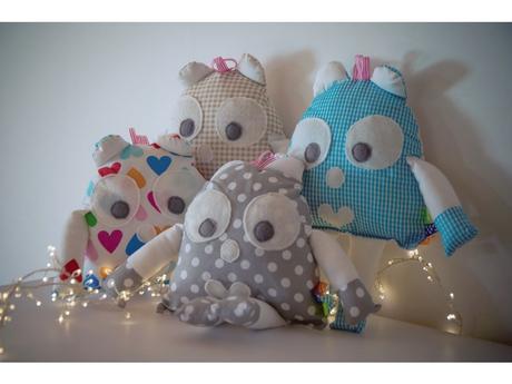 Ponúkam "orginálne" ručne šité látkové hračky,
