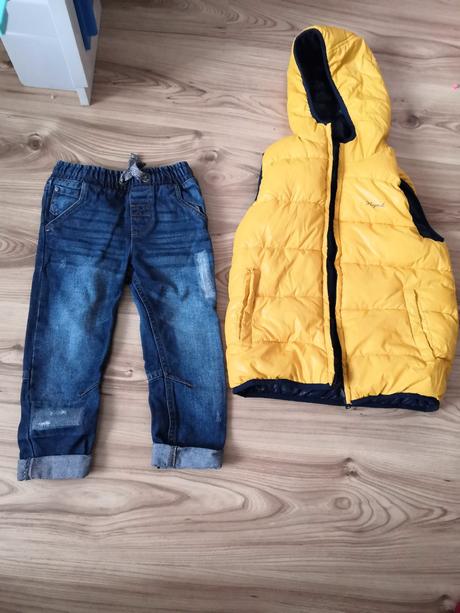 Rifle 110/116/122 na 4/5r chlapec a vesta mayoral, mayoral,116