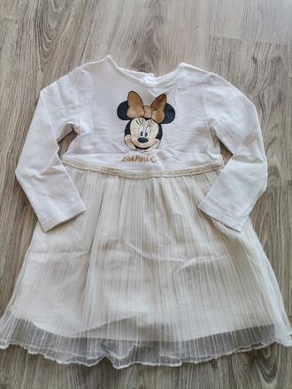 Dievčenské šaty s minnie, disney,86