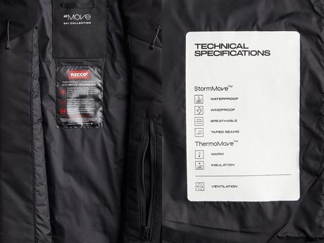 Lyžiarska bunda hm, zimná bunda hm, h&m,l