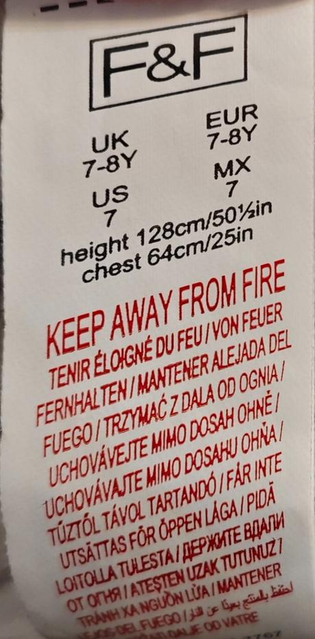 Vianočná košela, f&f,128