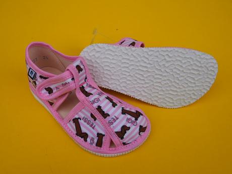 Detské papučky rak ružový jazvečík, rak,18 - 30