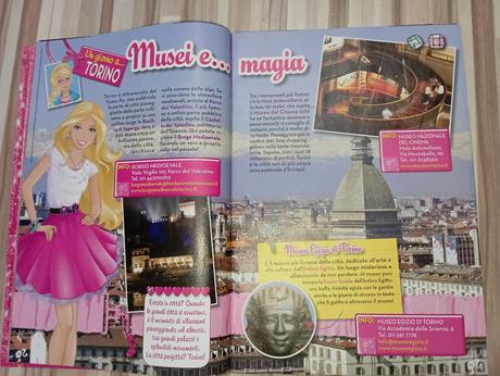 Časopis barbie august 2013, 