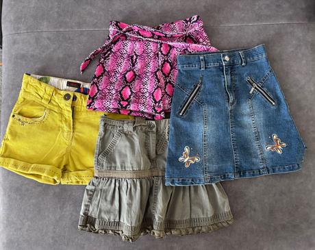 Mix oblečenia pre dievča jar/leto 122-128, 122–134