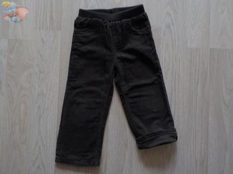 Menčestrové nohavice, f&f,104
