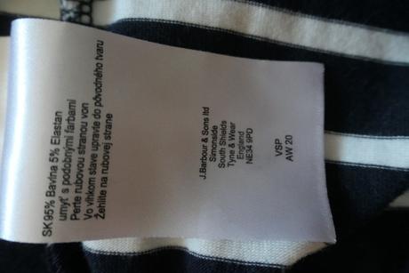 Barbour original luxusne kvalitne namornicke saty, m