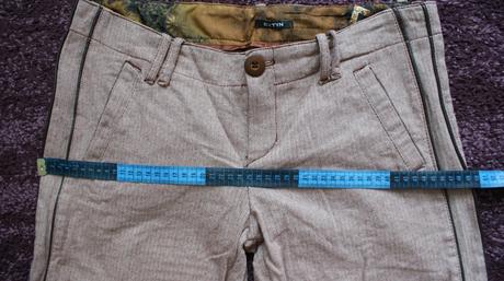 Zaujimave 3/4 talianske nohavice extyn, l