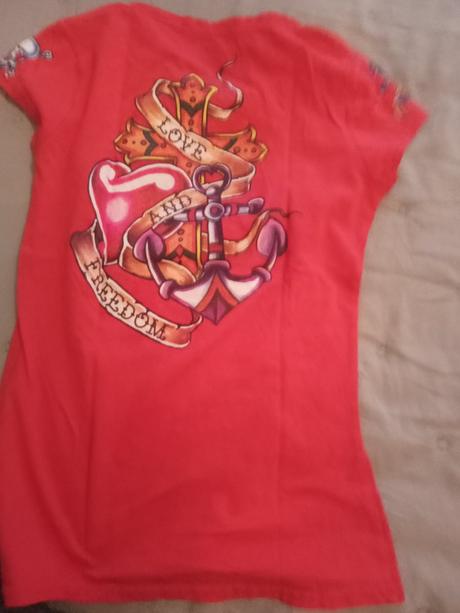 Krásne tričká, fishbone,xs