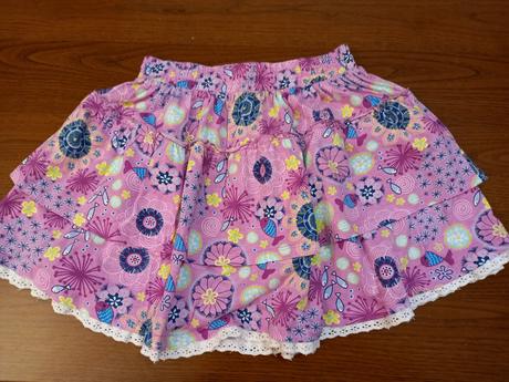 Kvetovaná sukňa 122/128, kids,122