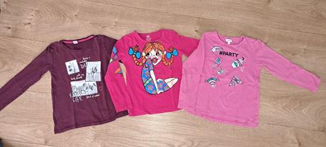 Tričká s dlhým rukávom, 128