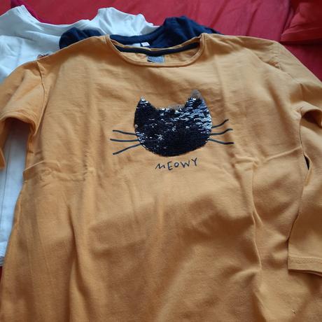 Tričká s dlhým rukávom, c&a,128