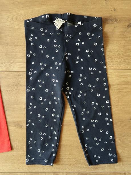 Legíny trojštvrťové h&m 122 (6-7r.) - top stav, h&m,122
