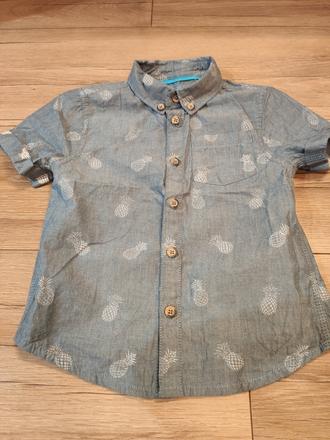 Riflová košeľa, f&f,104