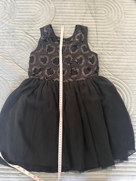 Krásne čierne lindex saty 128, lindex,128