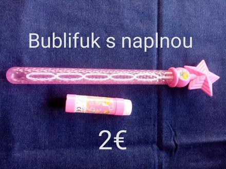 Bublifiluk s naplnou,