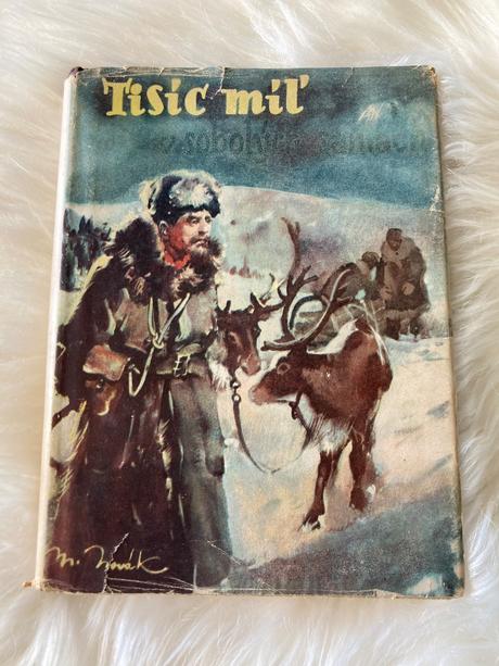 V sobích saniach po sibírii o. hansen (1945), 