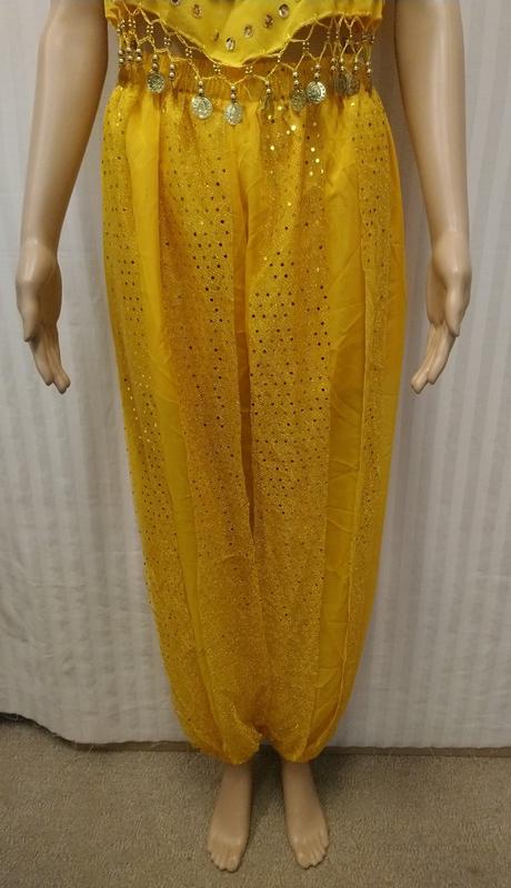 2 dielny orientálny kostým na brušný tanec, xl, 