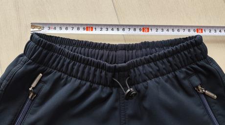 Predám detské oteplené softshellové nohavice, 