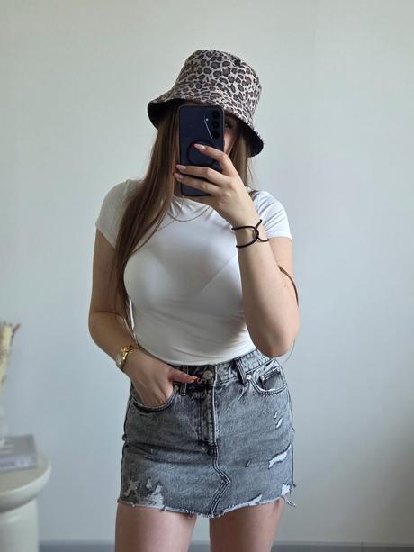 Zara rifľová sukňa s/m, zara,s