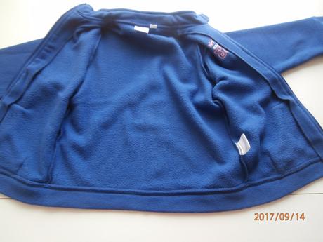 Mikina na zips 5-6 rokov 110/116 bez kapucne, impidimpi,116