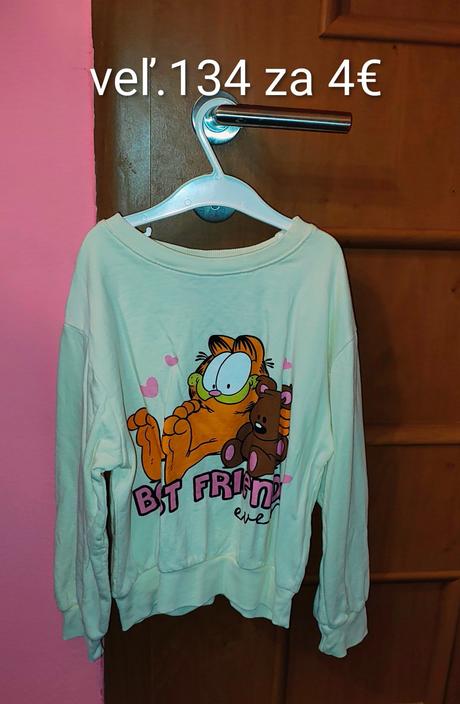 Nové mikiny veľ.134, pepco,134