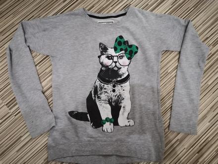 Mačičková mikinka, c&a,158
