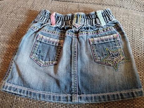 Riflová suknička, next,98