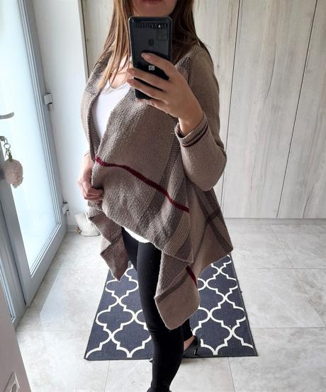 Pletený kardigán-uni veľkosť, 