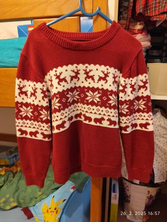 Vianočný sveter, sinsay,134