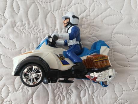 Policajný motocykel, zvuková hračka, 