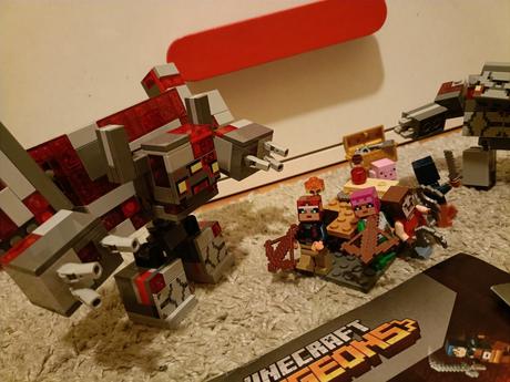 Lego minecraft 21163-bitka o rubit, 