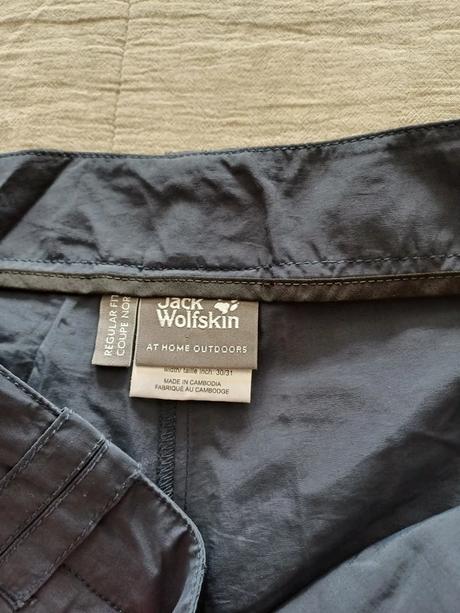 Šport, sukňa jack wolfskin s všitými nohavicami-l, jack wolfskin,l