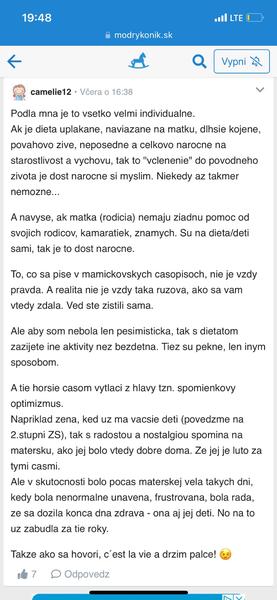 Najlepší komentár v diskusii na Modrom koníku