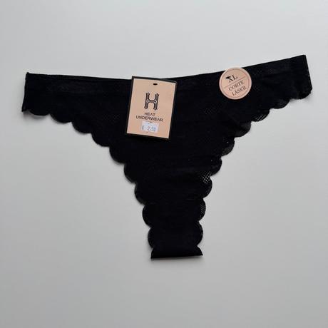 Bezšvové čipkované brazilky 85009, l / xl