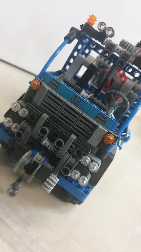 Skladačka - na chlp ako lego terénny náklaďák 8273,