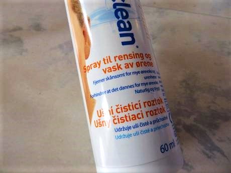 Audiclean - ušný čistiaci spray,