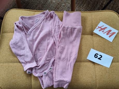 Zavinovacie body+legíny, h&m,62