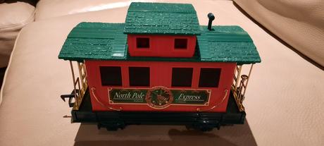 Vláčiky vianočne,veľke - 4 ks, cca 22 x 11cm,