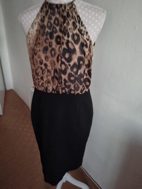 Kombinované šaty zara veľ. l, zara,l